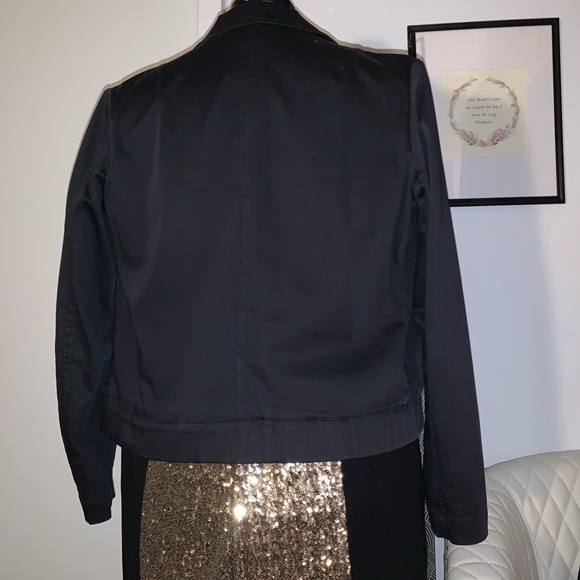 Authentic & Vintage, D&G Black Jacket w/ Zippers - Picture 4 of 5